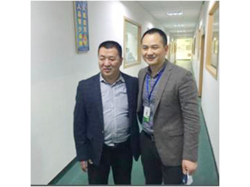 Visit by President Ma of a renowned company