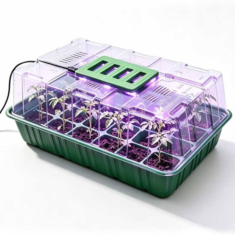24孔方型植物灯板育苗盆