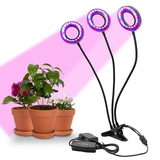 LED植物生长补光桌面天使（夹子款）